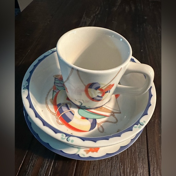 NWOT Tiffany & Co. Seashore Design Three Piece Set Vintage - Picture 2 of 10